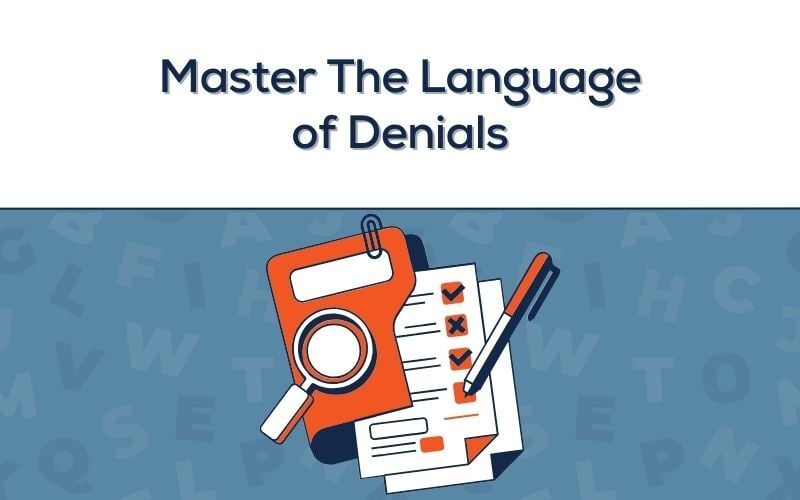 Denial Management Glossary Resource Tile