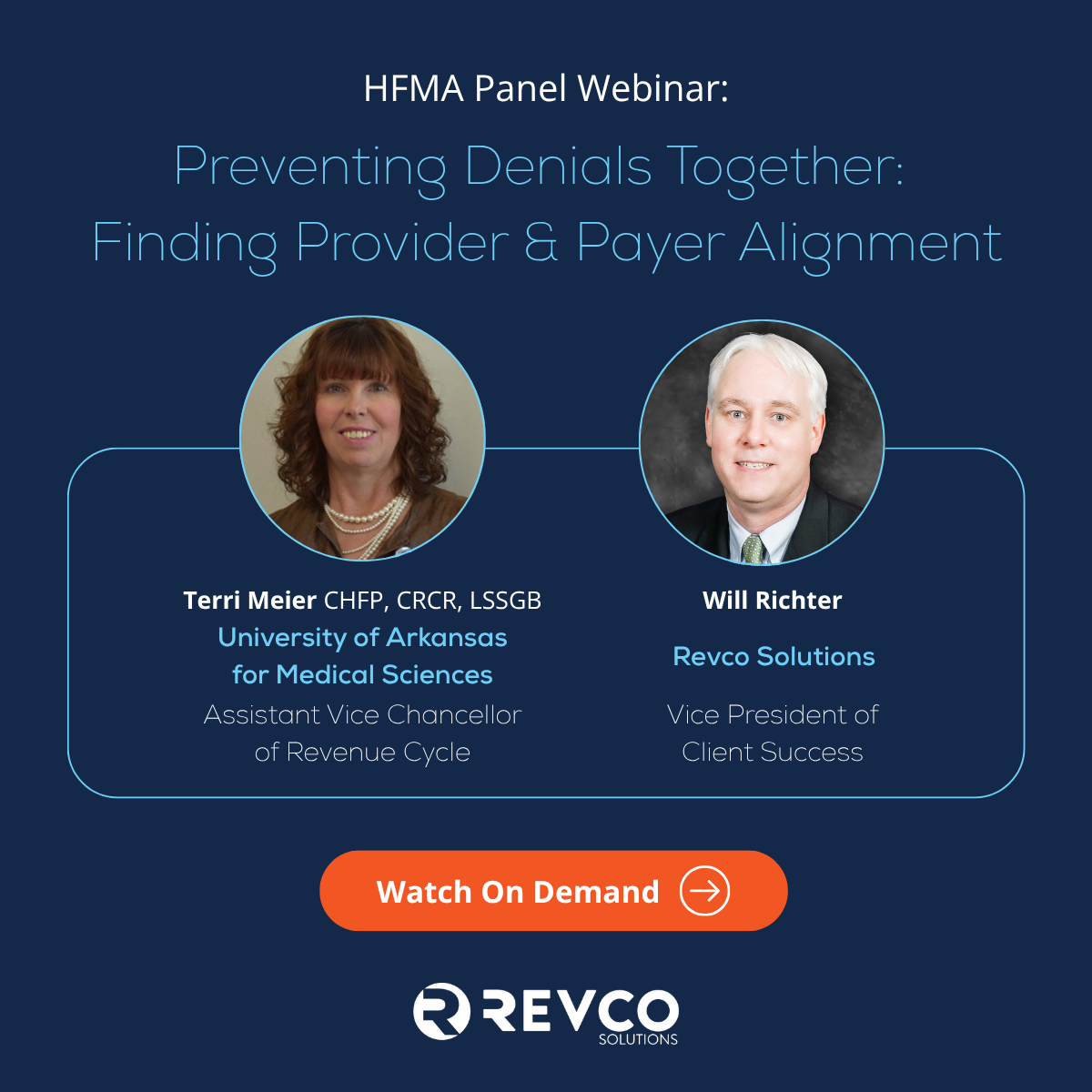 Webinar On Demand | Preventing Denials Together